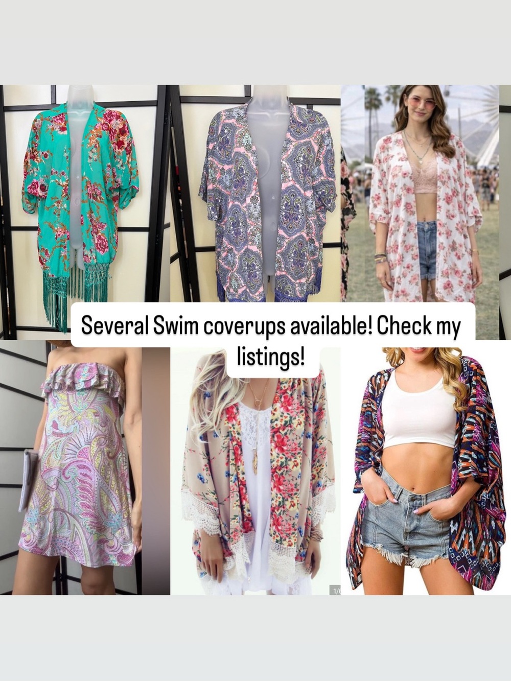 NWT Vintage Victoria's Secret Swim Strapless Tube Top Coverup Paisley Pink Small - Picture 6 of 12